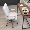 Merrick Lane Milano Contemporary Mid-Back Home Office Chair with Padded Arms